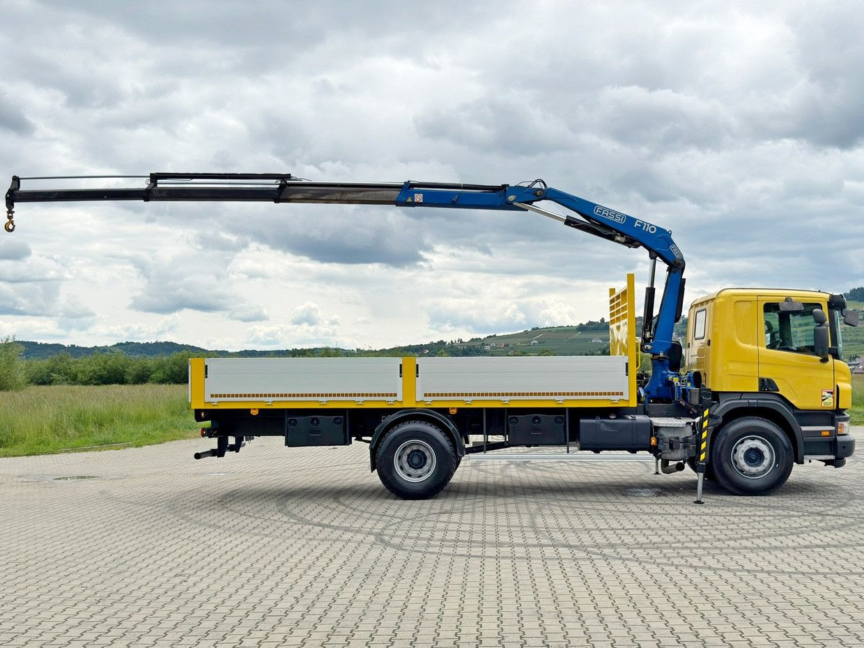 Scania P 270 * FASSI F110A.23 + FUNK * TOPZUSTAND - Sunkvežimis su kranu: foto 5 Scania P 270 * FASSI F110A.23 + FUNK * TOPZUSTAND - Sunkvežimis su kranu: foto 5