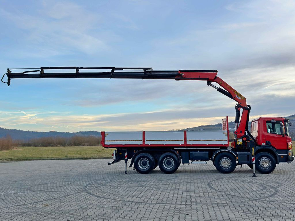Scania P 400 Kipper 6,80 m * PK 33002-EH D + FUNK * 8x4 - Savivartis sunkvežimis, Sunkvežimis su kranu: foto 5 Scania P 400 Kipper 6,80 m * PK 33002-EH D + FUNK * 8x4 - Savivartis sunkvežimis, Sunkvežimis su kranu: foto 5