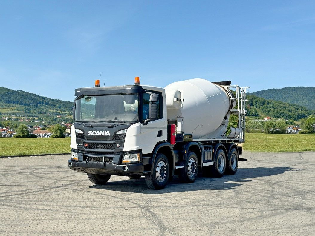 Scania P 450 * Betonmischer * 8x4 * TOPZUSTAND - Betonvežis: foto 1 Scania P 450 * Betonmischer * 8x4 * TOPZUSTAND - Betonvežis: foto 1