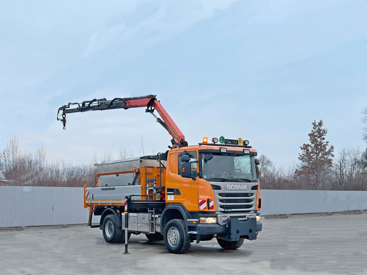 Scania R 420 * PK 11002/FUNK * sandblaste - Savivartis sunkvežimis, Sunkvežimis su kranu: foto 3 Scania R 420 * PK 11002/FUNK * sandblaste - Savivartis sunkvežimis, Sunkvežimis su kranu: foto 3