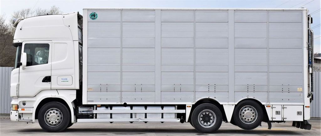 Scania R 500 TIERTRANSPORTWAGEN 7,10m / 4STOCK - Gyvulių pervežimo sunkvežimis: foto 3 Scania R 500 TIERTRANSPORTWAGEN 7,10m / 4STOCK - Gyvulių pervežimo sunkvežimis: foto 3