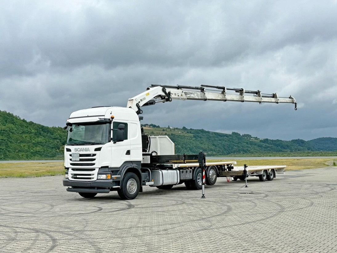 Scania R440 * HIAB 422 E-6 HIPRO + FUNK + Anhänger! 6x4 - Sunkvežimis su kranu: foto 2 Scania R440 * HIAB 422 E-6 HIPRO + FUNK + Anhänger! 6x4 - Sunkvežimis su kranu: foto 2