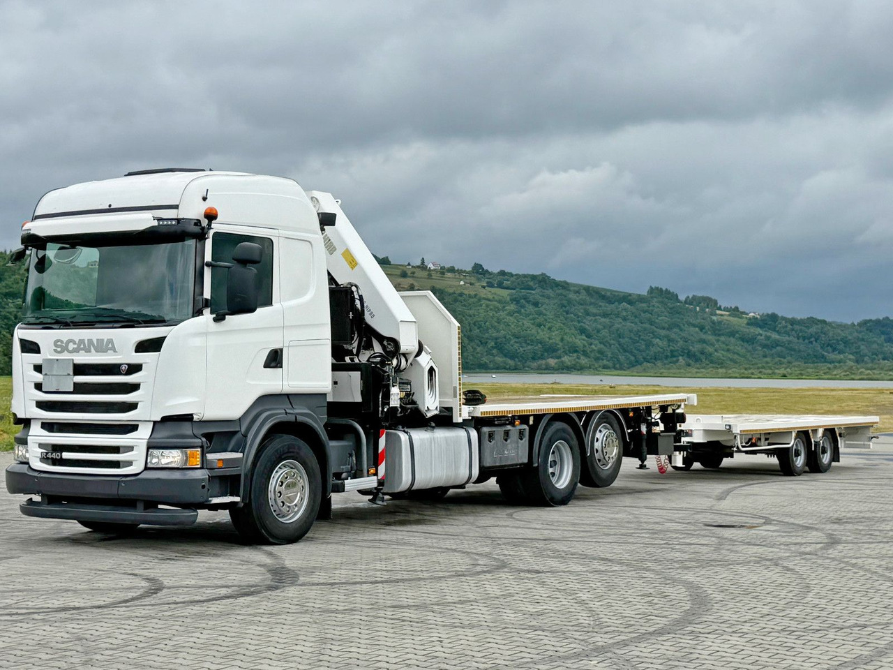 Scania R440 * HIAB 422 E-6 HIPRO + FUNK + Anhänger! 6x4 - Sunkvežimis su kranu: foto 4 Scania R440 * HIAB 422 E-6 HIPRO + FUNK + Anhänger! 6x4 - Sunkvežimis su kranu: foto 4