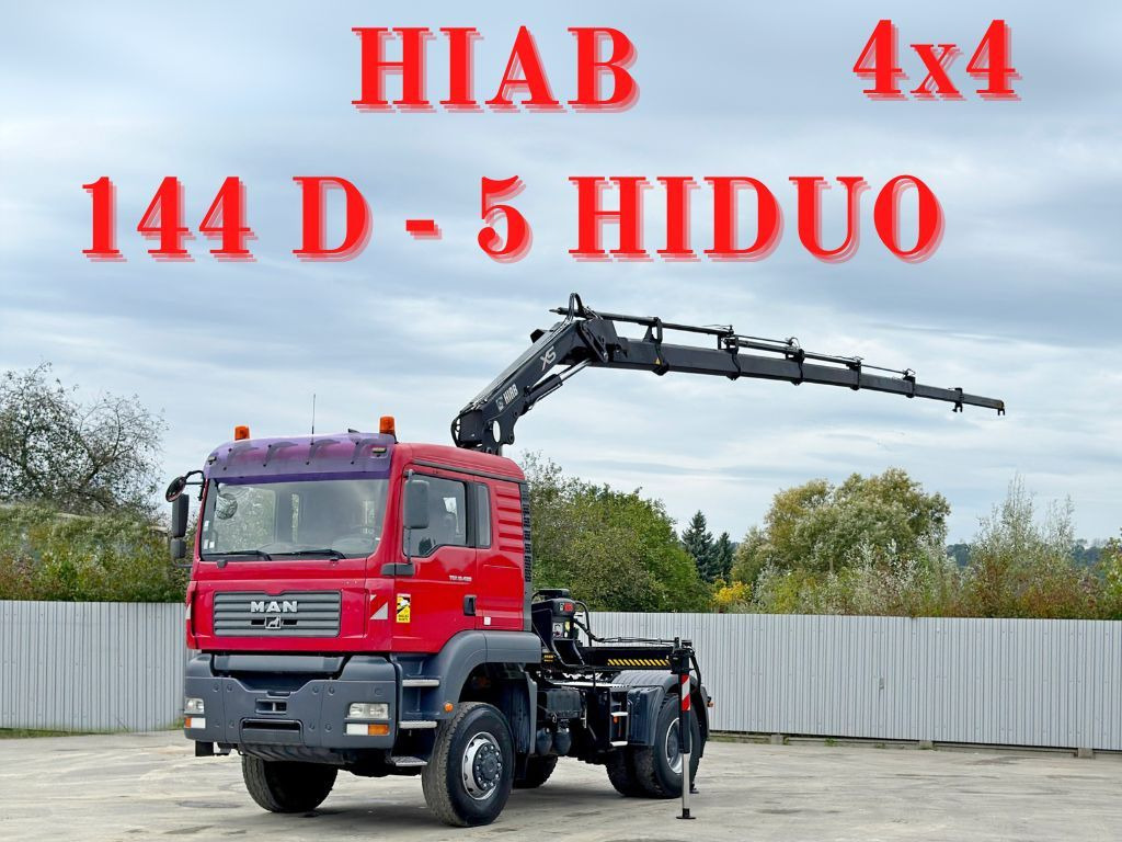 MAN TGS 18.480 * HIAB 144 D - HIDUO + FUNK/ 4x4 *TOP - Vilkikas: foto 1 MAN TGS 18.480 * HIAB 144 D - HIDUO + FUNK/ 4x4 *TOP - Vilkikas: foto 1