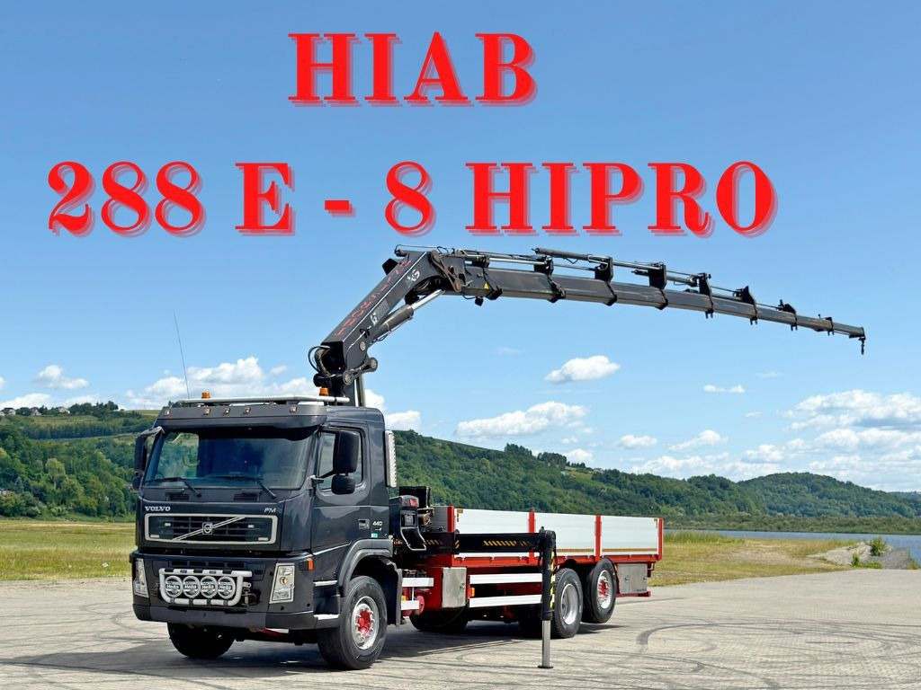 Volvo FM 440 * HIAB 288 E - 8 HIPRO/FUNK * TOPZUSTAND - Sunkvežimis su kranu: foto 1 Volvo FM 440 * HIAB 288 E - 8 HIPRO/FUNK * TOPZUSTAND - Sunkvežimis su kranu: foto 1