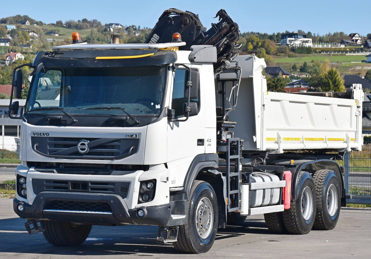 Volvo FMX 410 Kipper 5,20m*HIAB 122 D-4 HIDUO/FUNK*6x4 - Sunkvežimis su kranu: foto 5 Volvo FMX 410 Kipper 5,20m*HIAB 122 D-4 HIDUO/FUNK*6x4 - Sunkvežimis su kranu: foto 5