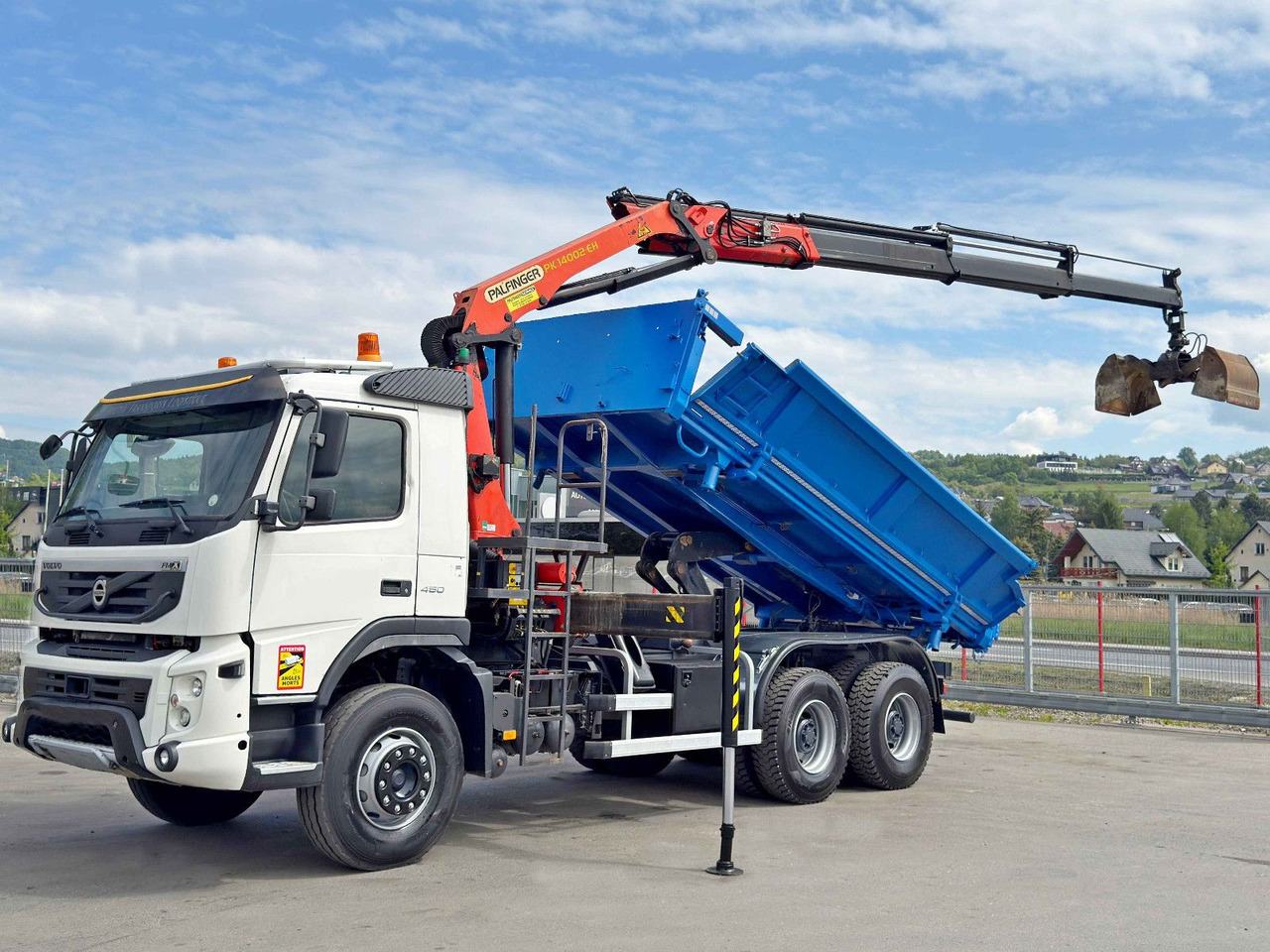 Volvo FMX 450 Kipper 5,15m * PK 14002-EH B * 6x4 * TOP - Sunkvežimis su kranu: foto 3 Volvo FMX 450 Kipper 5,15m * PK 14002-EH B * 6x4 * TOP - Sunkvežimis su kranu: foto 3