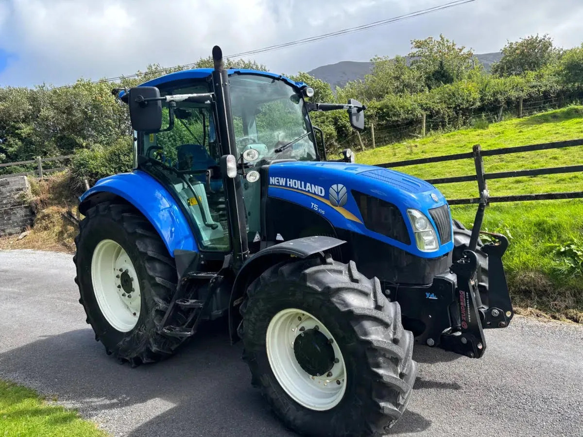 2016 Newholland T5 105 - Traktorius: foto 3 2016 Newholland T5 105 - Traktorius: foto 3