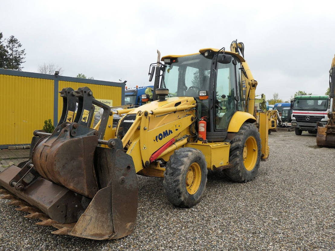 Komatsu WB 97-5 - Ekskavatorius-krautuvas: foto 1 Komatsu WB 97-5 - Ekskavatorius-krautuvas: foto 1