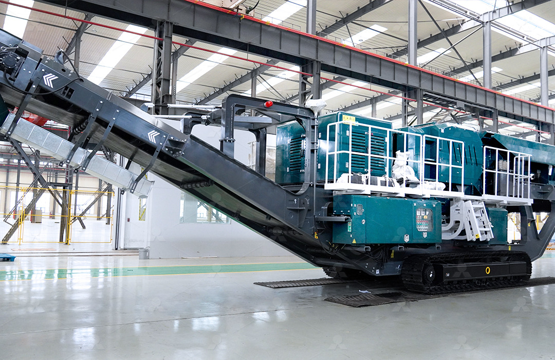 Liming Heavy Industry Tracked mobile crushing plant - Mobilus trupintuvas: foto 3 Liming Heavy Industry Tracked mobile crushing plant - Mobilus trupintuvas: foto 3