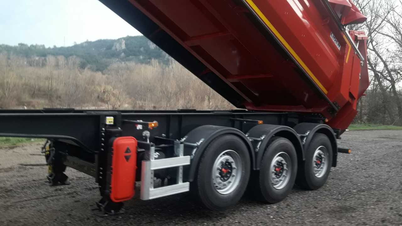Nauja Savivartis puspriekabė pervežimui medienos LIDER 2024 MODELS YEAR NEW (MANUFACTURER COMPANY LIDER TRAILER & TANKER: foto 8