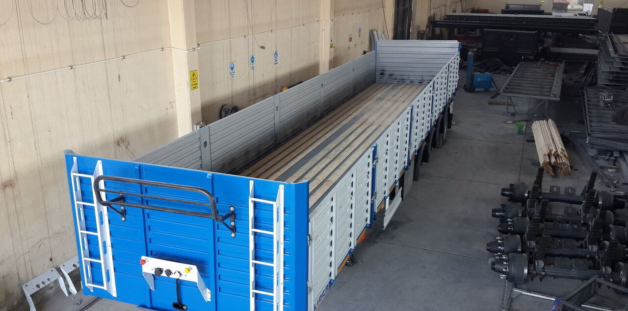 Nauja Platforminė/ Bortinė puspriekabė LIDER 2024 Model NEW trailer Manufacturer Company READY: foto 12 Nauja Platforminė/ Bortinė puspriekabė LIDER 2024 Model NEW trailer Manufacturer Company READY: foto 12