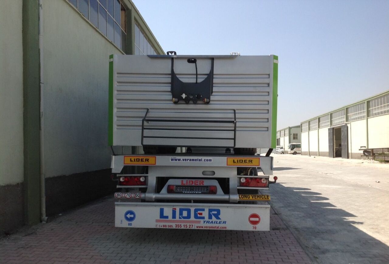 LIDER 2024 YEAR NEW TRAILER FOR SALE (MANUFACTURER COMPANY) - Platforminė/ Bortinė priekaba: foto 4 LIDER 2024 YEAR NEW TRAILER FOR SALE (MANUFACTURER COMPANY) - Platforminė/ Bortinė priekaba: foto 4