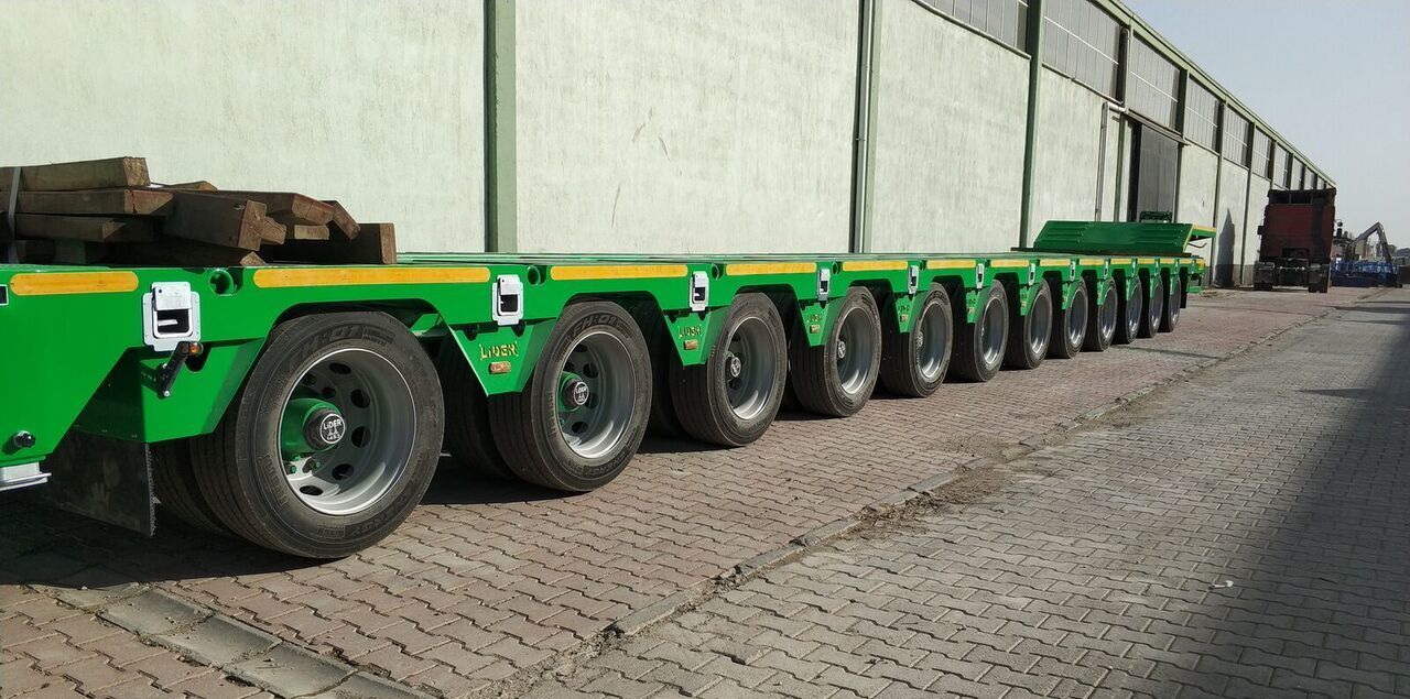 LIDER 2025 Model 200 TONS CAPACITY New Productions Directly From Manufacture - Žemo profilio platforma puspriekabė: foto 5 LIDER 2025 Model 200 TONS CAPACITY New Productions Directly From Manufacture - Žemo profilio platforma puspriekabė: foto 5