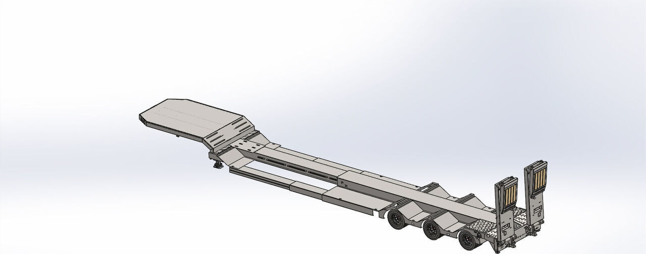 Nauja Žemo profilio platforma puspriekabė LIDER 2025 YEAR NEW LOWBED TRAILER FOR SALE (MANUFACTURER COMPANY): foto 6 Nauja Žemo profilio platforma puspriekabė LIDER 2025 YEAR NEW LOWBED TRAILER FOR SALE (MANUFACTURER COMPANY): foto 6