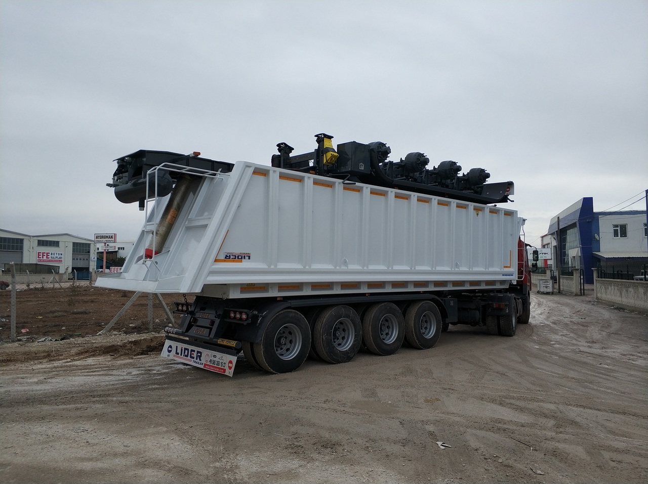 LIDER 2025 new dumper from manufacturer company LIDER TRAILER - Savivartis puspriekabė: foto 2 LIDER 2025 new dumper from manufacturer company LIDER TRAILER - Savivartis puspriekabė: foto 2