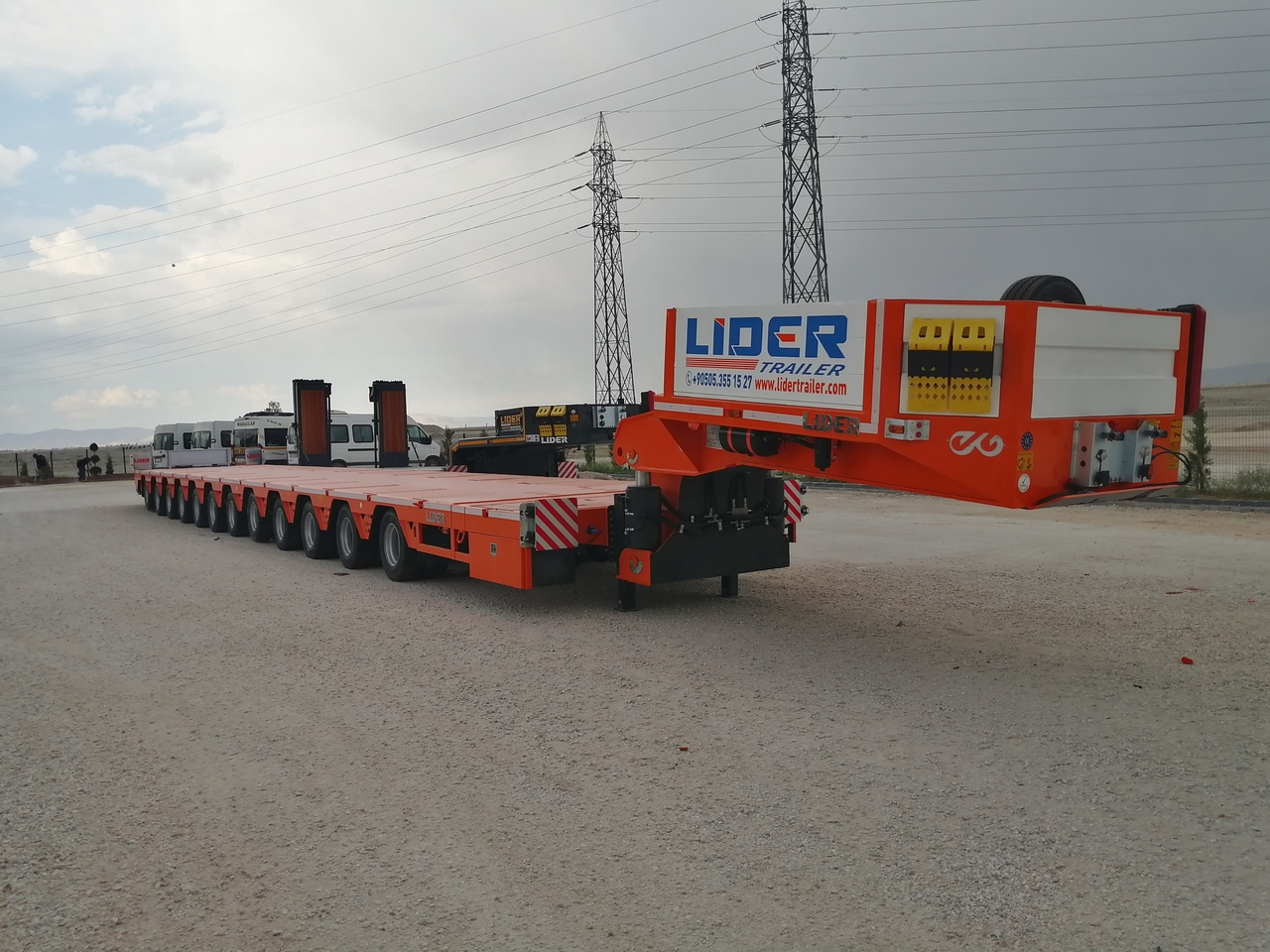 LIDER LIDER NEW 2025 MODEL Lowbed - Žemo profilio platforma puspriekabė: foto 2 LIDER LIDER NEW 2025 MODEL Lowbed - Žemo profilio platforma puspriekabė: foto 2