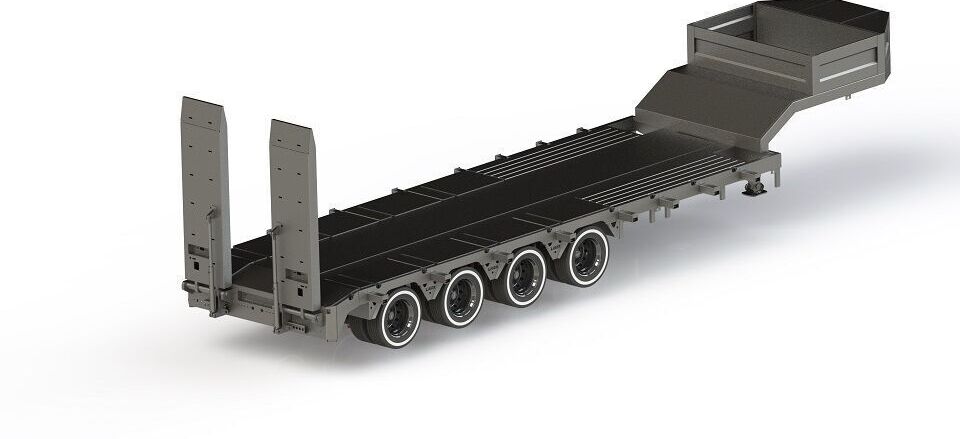 LIDER NEW 2025 MODELS YEAR LIDER TRAILER - Žemo profilio platforma puspriekabė: foto 3 LIDER NEW 2025 MODELS YEAR LIDER TRAILER - Žemo profilio platforma puspriekabė: foto 3