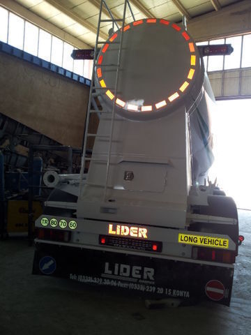Nauja Puspriekabė cisterna pervežimui cementas LIDER NEW ciment remorque 2024 YEAR (MANUFACTURER COMPANY): foto 9