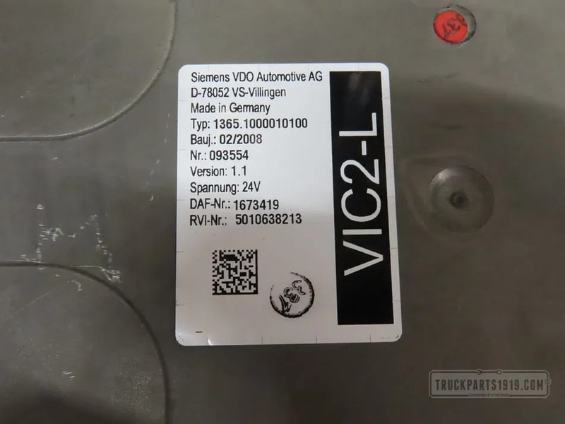 DAF 1673419 VIC2-L regeleenheid - Valdymo blokas - Sunkvežimis: foto 2 DAF 1673419 VIC2-L regeleenheid - Valdymo blokas - Sunkvežimis: foto 2