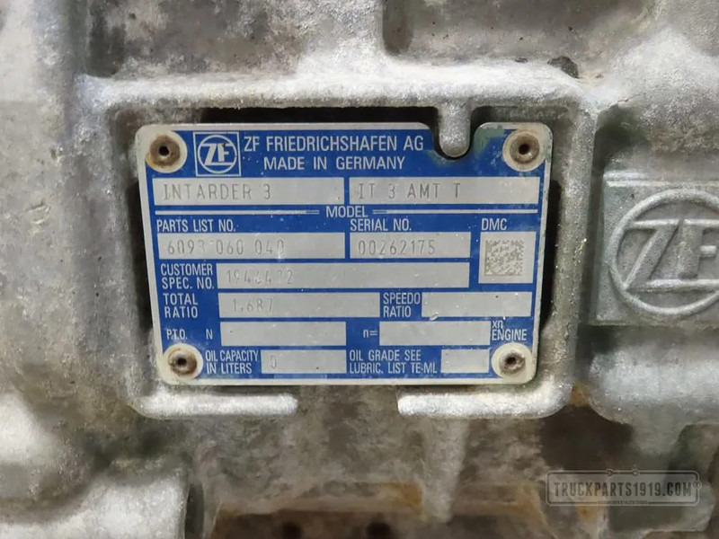 DAF 2011076 Versnellingsbak 12AS2331TD+IT3 - Pavarų dėžė - Sunkvežimis: foto 4 DAF 2011076 Versnellingsbak 12AS2331TD+IT3 - Pavarų dėžė - Sunkvežimis: foto 4