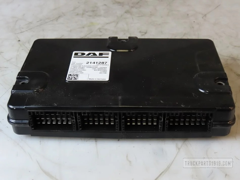 DAF Electrical System ELC ECU DAF - Valdymo blokas - Sunkvežimis: foto 1 DAF Electrical System ELC ECU DAF - Valdymo blokas - Sunkvežimis: foto 1