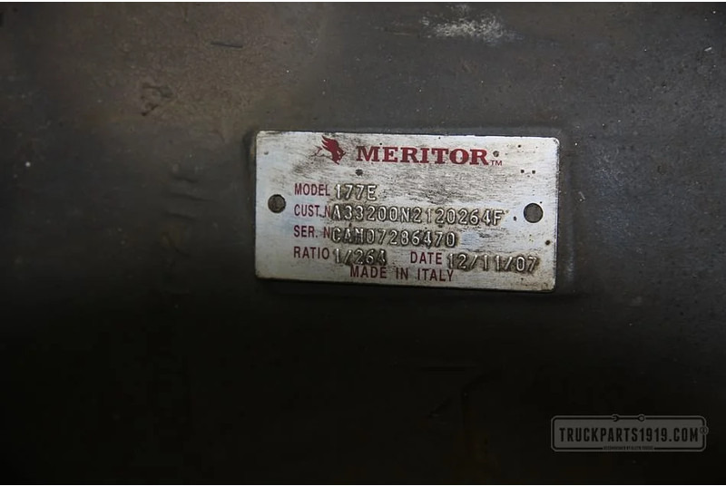 Meritor Axle & Steering Parts Iveco Stralis Achteras Used - Ašis ir dalys - Sunkvežimis: foto 1 Meritor Axle & Steering Parts Iveco Stralis Achteras Used - Ašis ir dalys - Sunkvežimis: foto 1