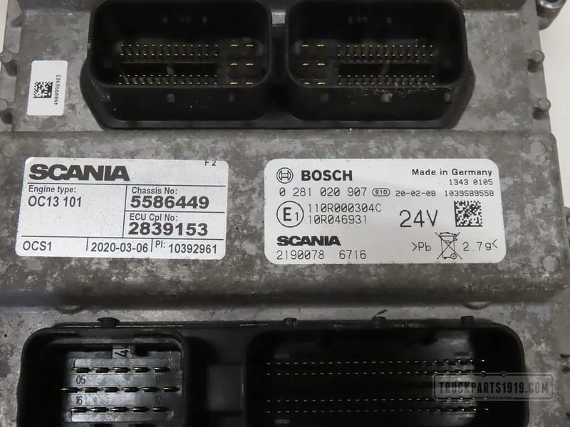 Scania 2839153 | Motor ECU OC13-101 - Valdymo blokas - Sunkvežimis: foto 2 Scania 2839153 | Motor ECU OC13-101 - Valdymo blokas - Sunkvežimis: foto 2