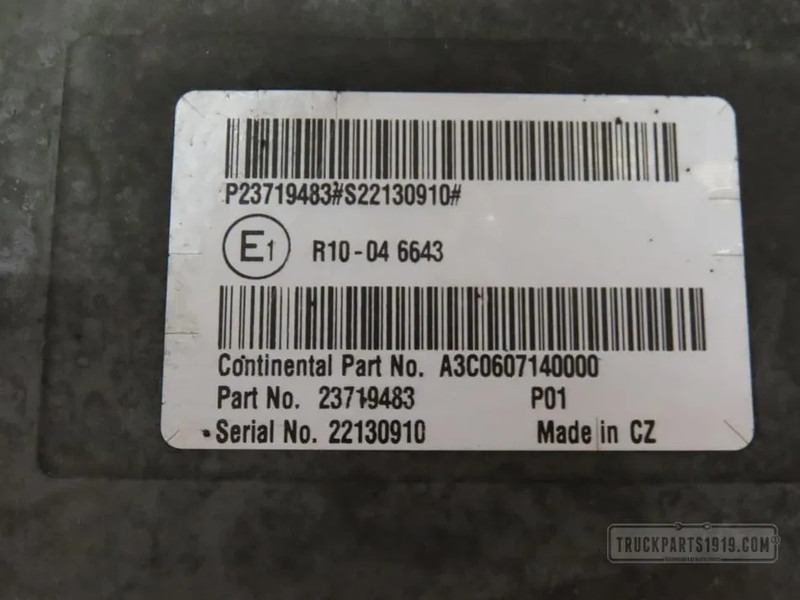 Volvo 23719483 Regeleenheid AdBlue - Valdymo blokas - Sunkvežimis: foto 2 Volvo 23719483 Regeleenheid AdBlue - Valdymo blokas - Sunkvežimis: foto 2