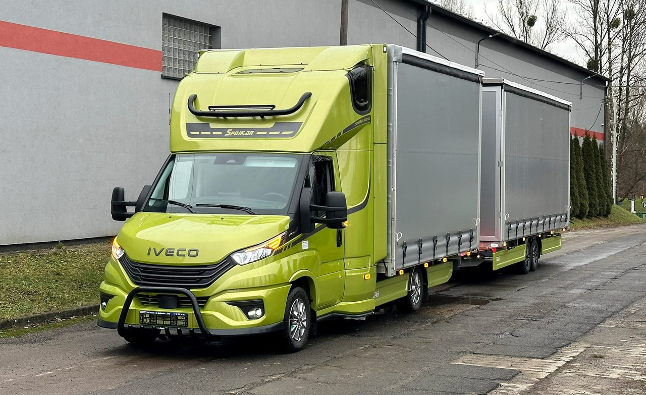 IVECO 35S18 A8 - Tentinis mikroautobusas, Komercinis automobilis su dviguba kabina: foto 1 IVECO 35S18 A8 - Tentinis mikroautobusas, Komercinis automobilis su dviguba kabina: foto 1