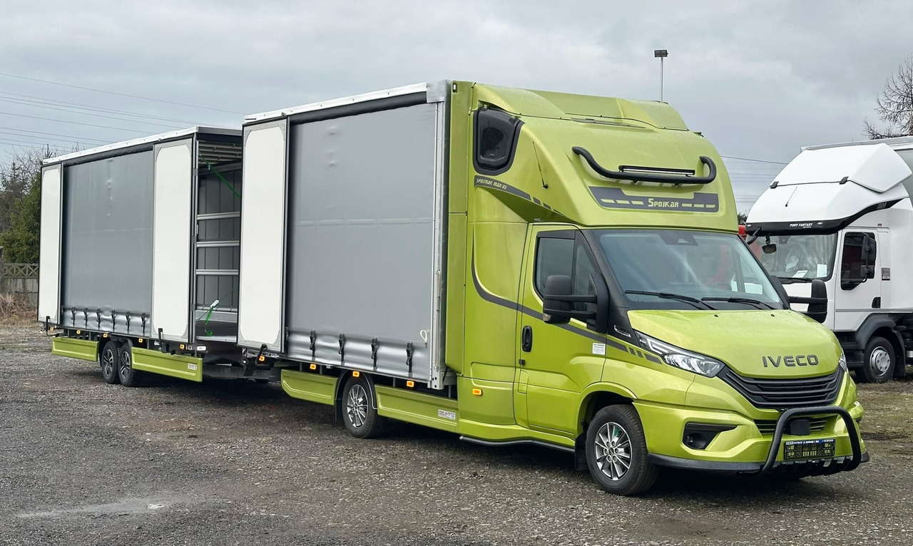 IVECO 35S18 A8 - Tentinis mikroautobusas, Komercinis automobilis su dviguba kabina: foto 2 IVECO 35S18 A8 - Tentinis mikroautobusas, Komercinis automobilis su dviguba kabina: foto 2