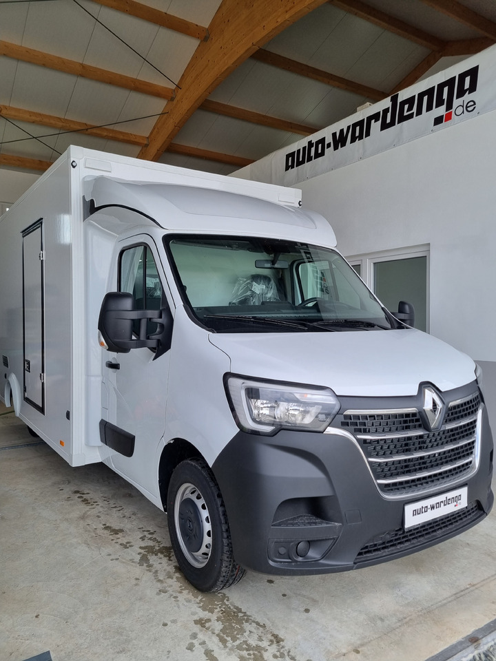 Renault Master 165 Koffer Platform Tiefrahmen - Furgonas su krovinių dėže: foto 1 Renault Master 165 Koffer Platform Tiefrahmen - Furgonas su krovinių dėže: foto 1