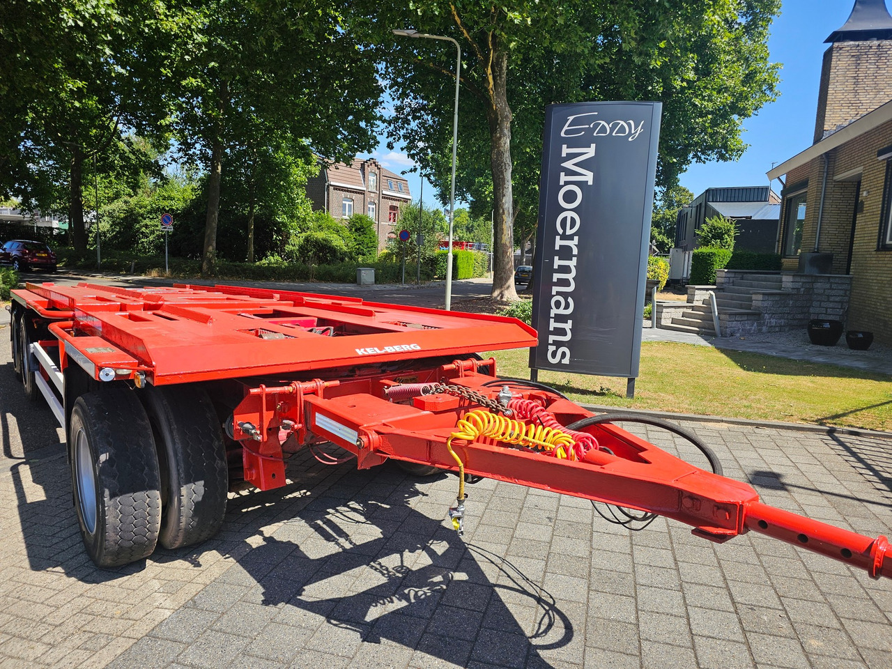 Kel-berg D24 3 Container Tippertrailer - Kablio/ Skip loader priekaba: foto 1 Kel-berg D24 3 Container Tippertrailer - Kablio/ Skip loader priekaba: foto 1