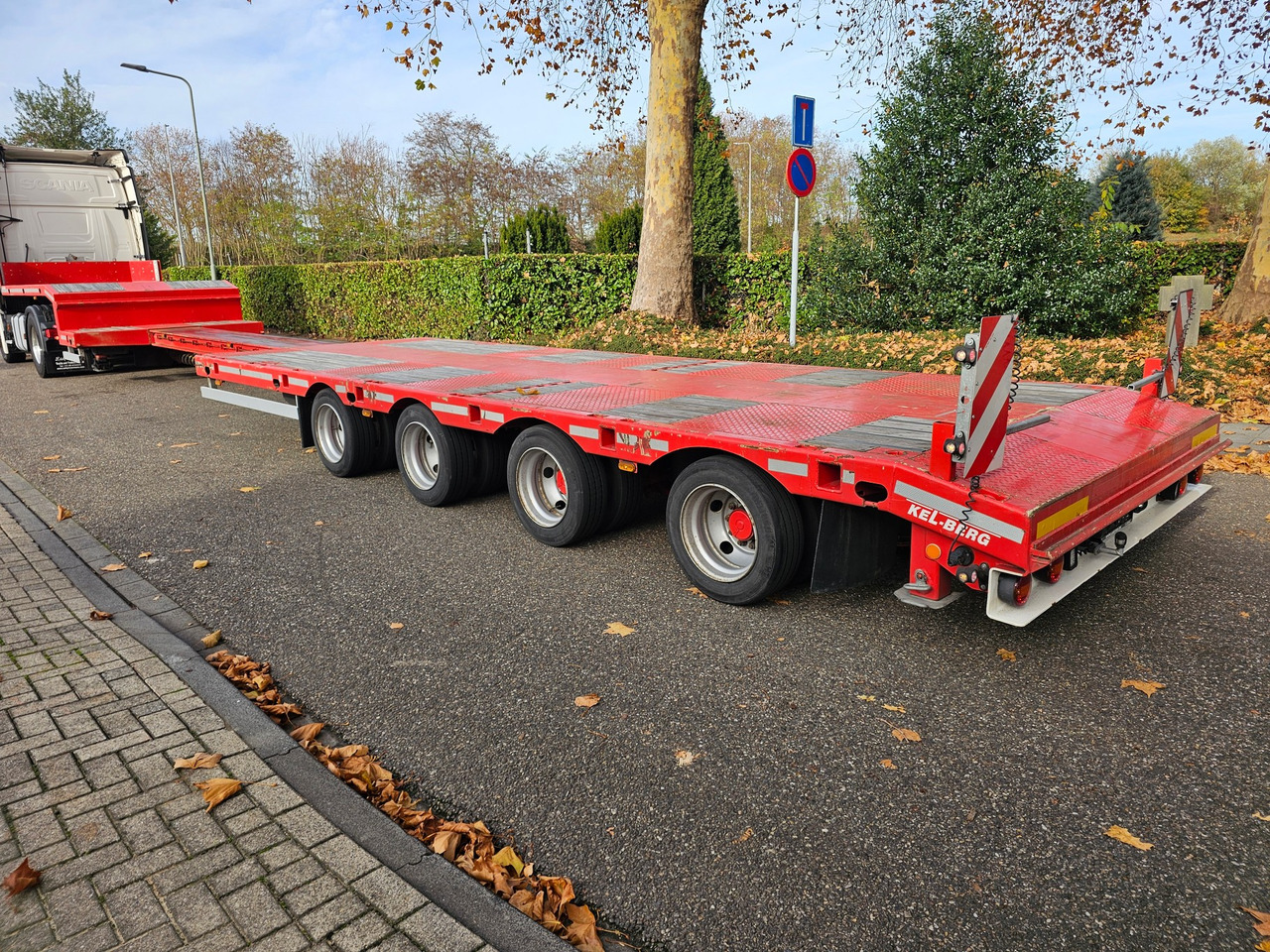 Kel-berg E50 S4 Telescopic - Žemo profilio platforma puspriekabė: foto 3 Kel-berg E50 S4 Telescopic - Žemo profilio platforma puspriekabė: foto 3