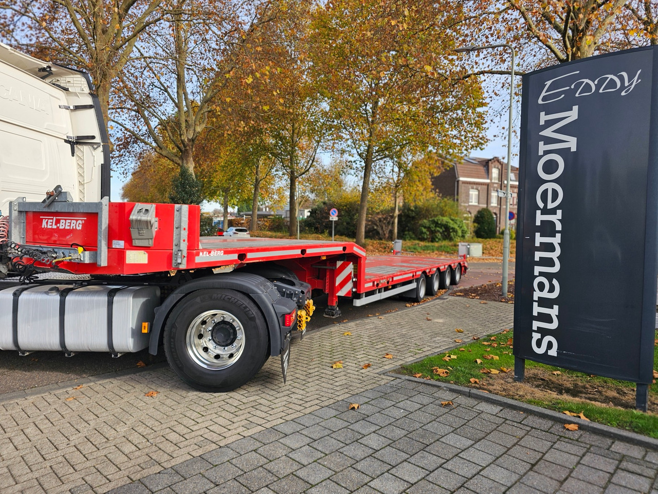 Kel-berg E50 S4 Telescopic - Žemo profilio platforma puspriekabė: foto 1 Kel-berg E50 S4 Telescopic - Žemo profilio platforma puspriekabė: foto 1