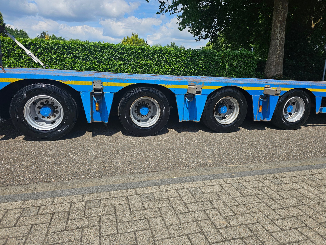 Žemo profilio platforma puspriekabė Nooteboom OSD-58-04V With Hydraulic Ramps: foto 18