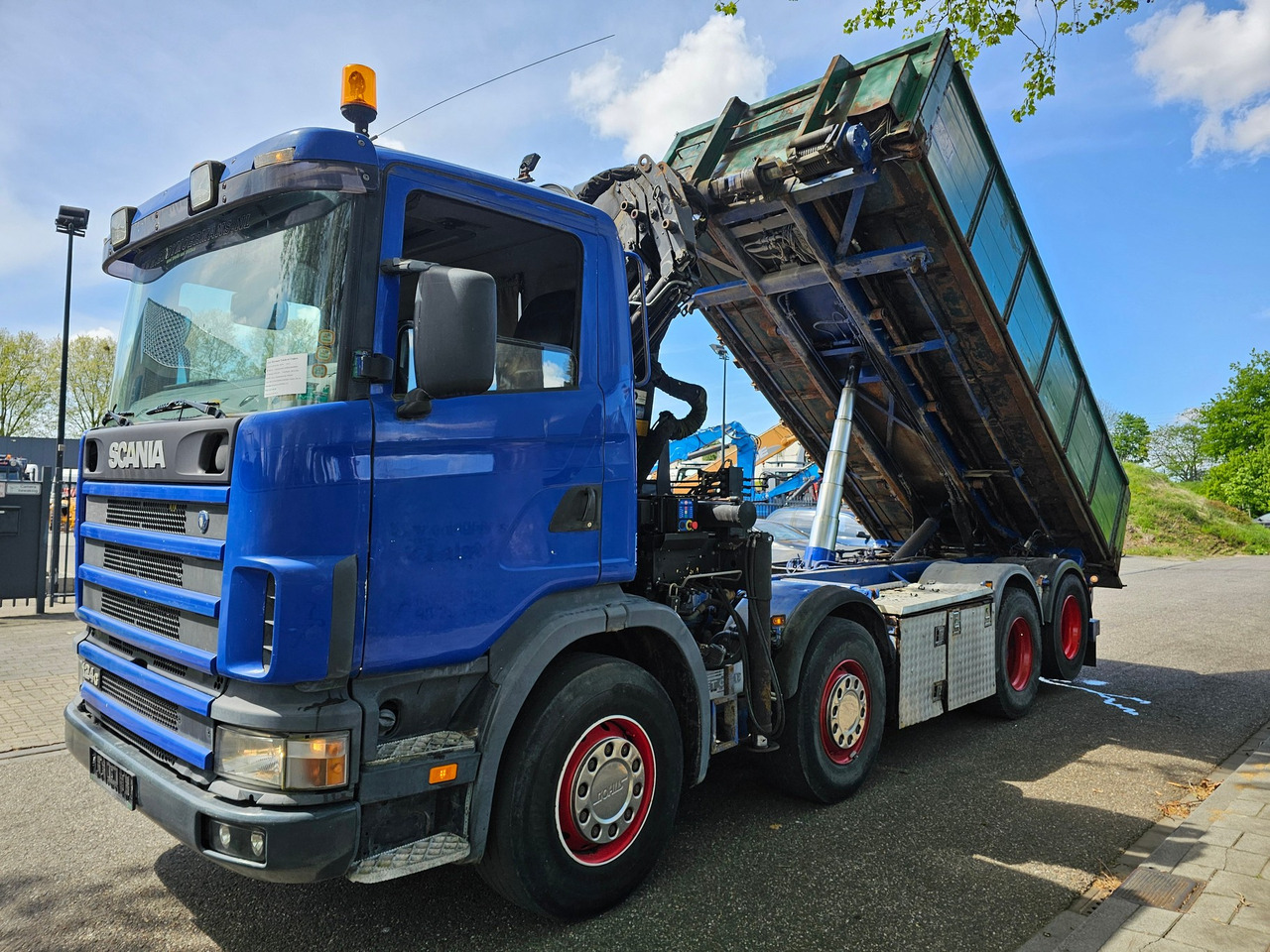 Scania R 124G 420 8x2 - Sunkvežimis su kranu: foto 5 Scania R 124G 420 8x2 - Sunkvežimis su kranu: foto 5