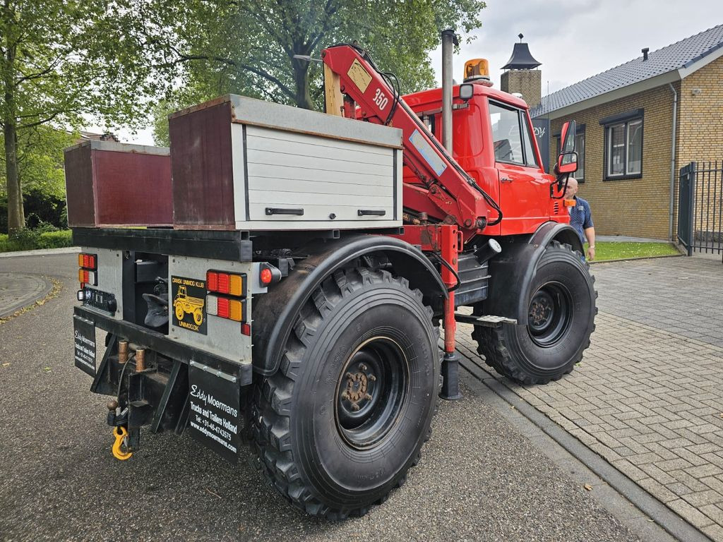 Unimog 406/U9000 4x4 - Sunkvežimis su kranu: foto 2 Unimog 406/U9000 4x4 - Sunkvežimis su kranu: foto 2