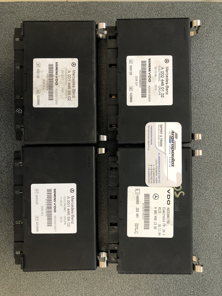 MERCEDES-BENZ ACTROS ECU FR/CPC - Valdymo blokas - Sunkvežimis: foto 1 MERCEDES-BENZ ACTROS ECU FR/CPC - Valdymo blokas - Sunkvežimis: foto 1