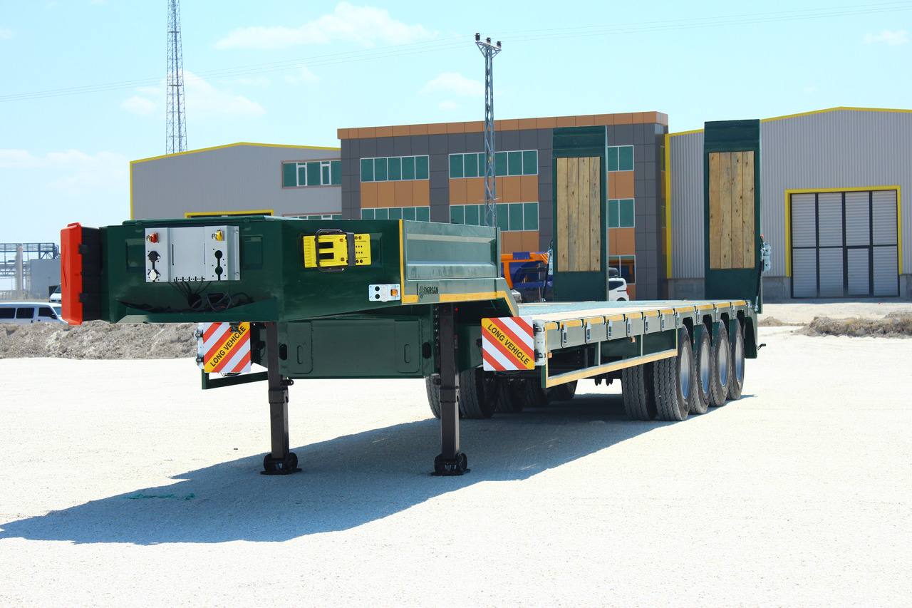 EMIRSAN 72 TONS CAPACITY 4 AXLE LOWBED - Žemo profilio platforma puspriekabė: foto 1 EMIRSAN 72 TONS CAPACITY 4 AXLE LOWBED - Žemo profilio platforma puspriekabė: foto 1