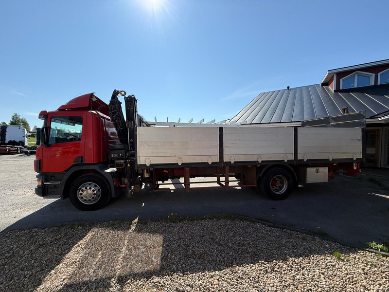 Scania P94D - Platforminis/ Bortinis sunkvežimis, Sunkvežimis su kranu: foto 4 Scania P94D - Platforminis/ Bortinis sunkvežimis, Sunkvežimis su kranu: foto 4