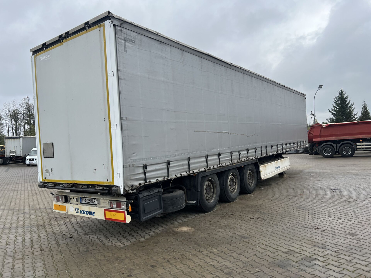 Naczepa ciężarowa KRONE - Tentinė puspriekabė: foto 5 Naczepa ciężarowa KRONE - Tentinė puspriekabė: foto 5