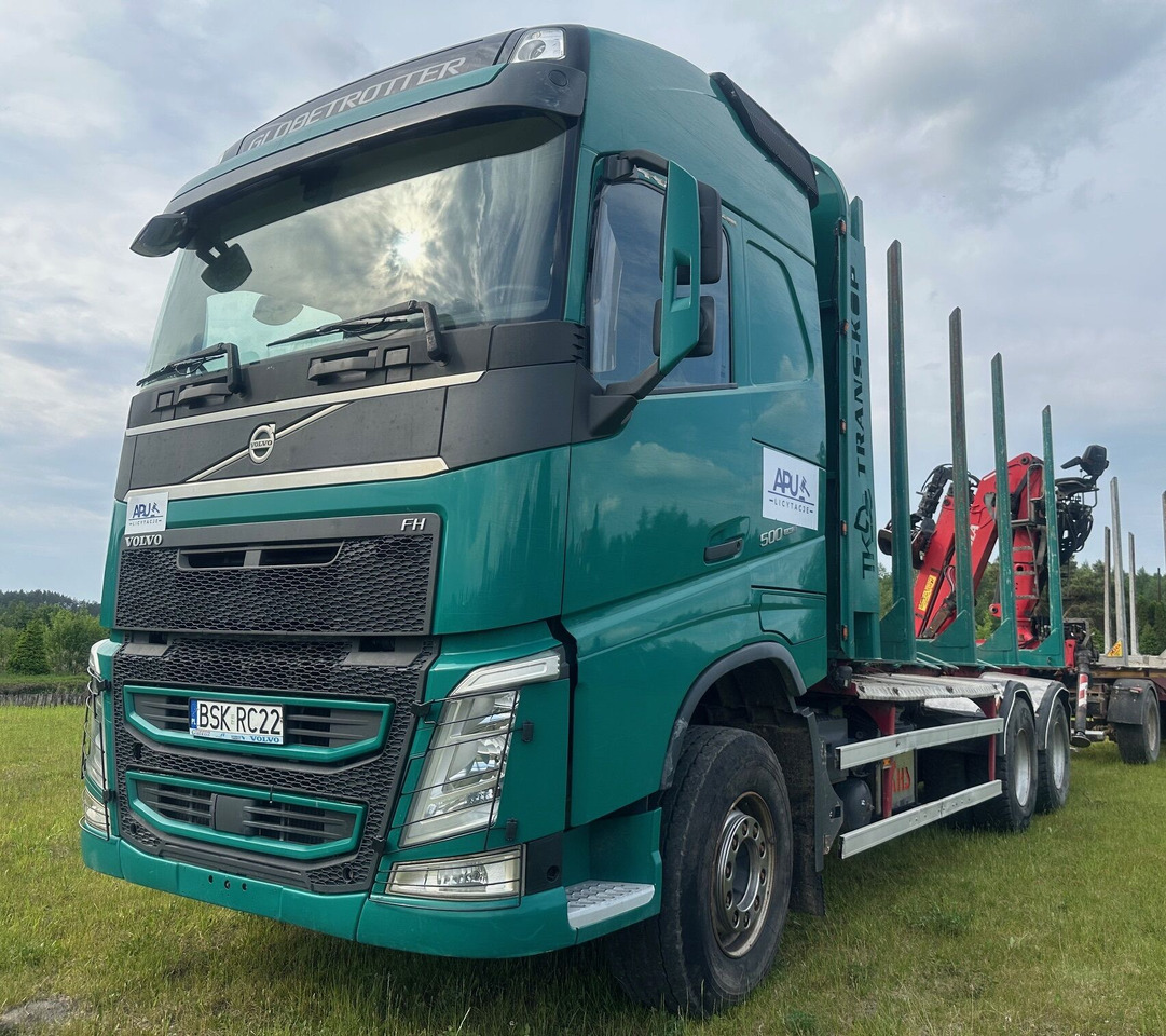VOLVO FH500 do przewozu drewna - Miškovežis, Sunkvežimis su kranu: foto 5 VOLVO FH500 do przewozu drewna - Miškovežis, Sunkvežimis su kranu: foto 5