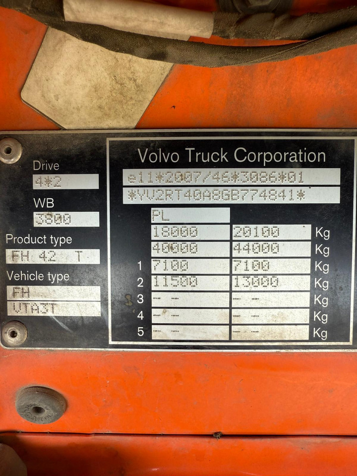 Volvo FH500 4×2 - Vilkikas: foto 2 Volvo FH500 4×2 - Vilkikas: foto 2