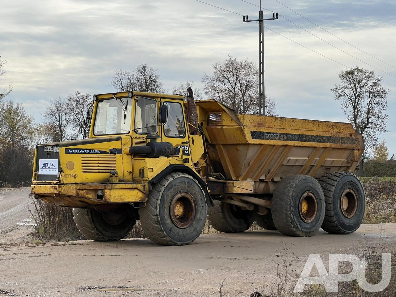 Volvo BM A25 6×6 - Šarnyrinis savivartis: foto 1 Volvo BM A25 6×6 - Šarnyrinis savivartis: foto 1
