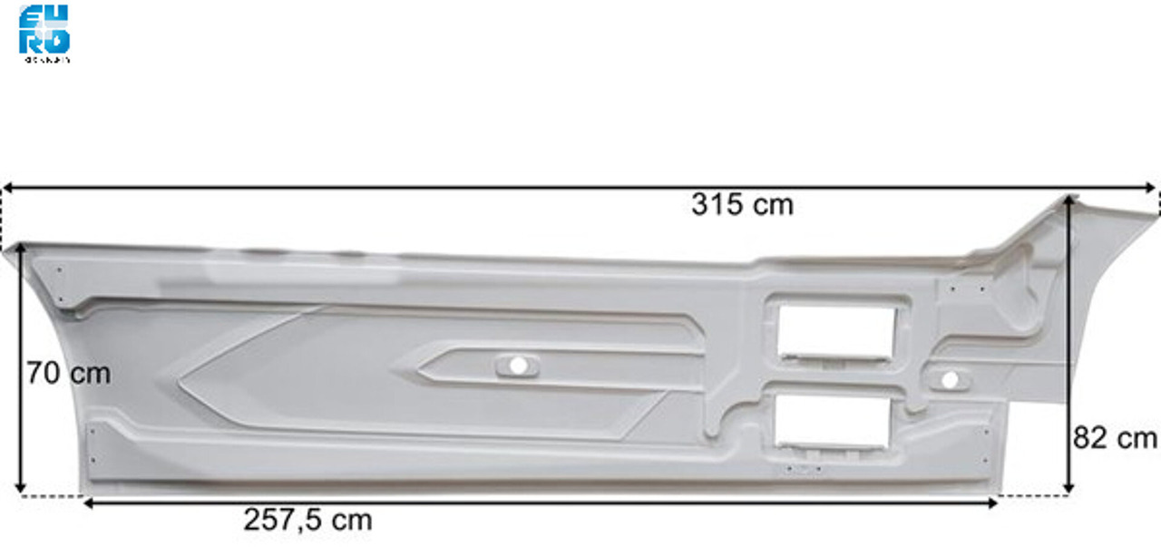 DAF XG XG+ XF ZIJSKIRT SET WB 4000mm 2022- PRIMER ,COMPLEET MET BEVESTIGING. - Kėbulas ir išorė - Sunkvežimis: foto 4 DAF XG XG+ XF ZIJSKIRT SET WB 4000mm 2022- PRIMER ,COMPLEET MET BEVESTIGING. - Kėbulas ir išorė - Sunkvežimis: foto 4