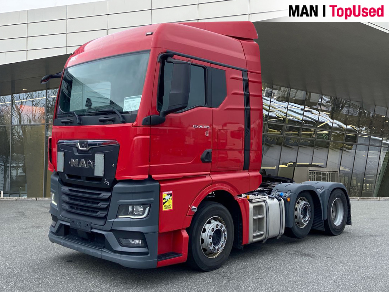Vilkikas MAN TGX 26.470 6x2/2 BL SA "Retarder / 700 l Tank": foto 8