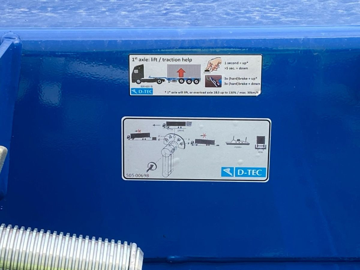 New D-TEC CONTAINER CHASSIS PM-3-SSliding - Konteineris-vežimus/ Sukeisti kūną priekaba: foto 4 New D-TEC CONTAINER CHASSIS PM-3-SSliding - Konteineris-vežimus/ Sukeisti kūną priekaba: foto 4