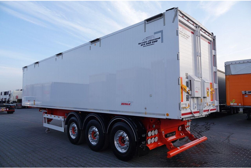 Benalu WYWROTKA 62 m3 / WAGA : 5900 KG / 2021 ROK - Savivartis puspriekabė: foto 4 Benalu WYWROTKA 62 m3 / WAGA : 5900 KG / 2021 ROK - Savivartis puspriekabė: foto 4