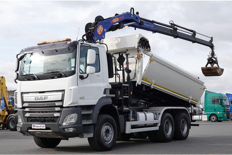 DAF CF 460 - Savivartis sunkvežimis, Sunkvežimis su kranu: foto 1 DAF CF 460 - Savivartis sunkvežimis, Sunkvežimis su kranu: foto 1